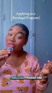 Applying to paralegal programs doesn’t have to feel confusing.🎀⚖️