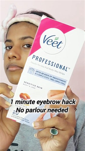 🔥 No Parlour Needed! Eyebrow Shape in 1 Minute 😱