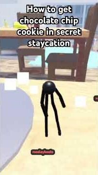 How to get chocolate chip cookie tutorial