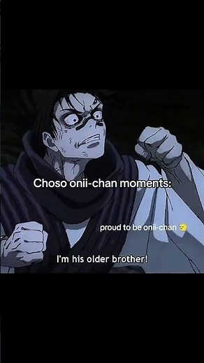 Yuji Said "Take This Seriously." Choso Said "I'm Your Onii-chan 😘." 😭 JJK Choso Edit