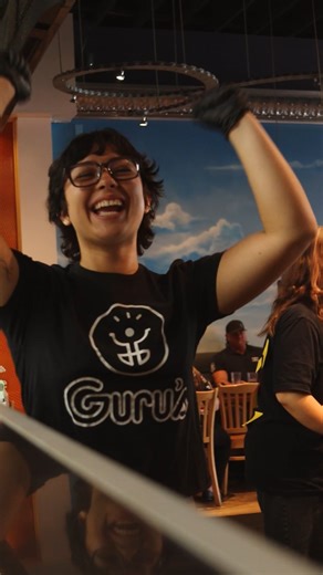 Guru's Cafe Engagement Ad