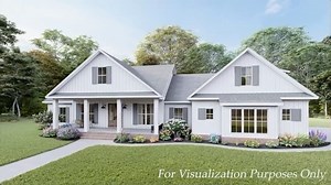 29K views · 351 reactions | Bursting with an incredible curb appeal, take a tour with Plan 041-00204 ✨ This 1.5-story Modern Farmhouse gives you and your family 2,832 sq. ft., 4 bedrooms, 3 bathrooms, split bedrooms, an open floor plan, a bonus room, and a flex room. See more details, the floor plan, and additional images of this Modern Farmhouse plan on our website: https://bit.ly/44M2JlM | America's Best House Plans | Facebook