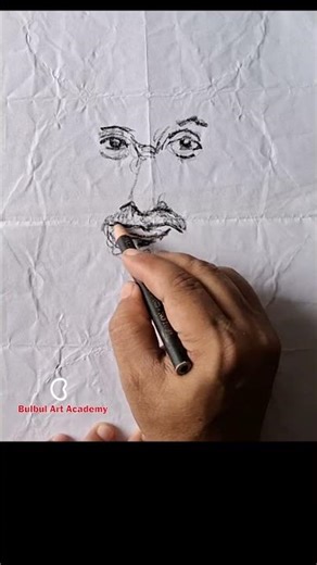 Old Man Drawing #drawing #art #bulbul_art_academy