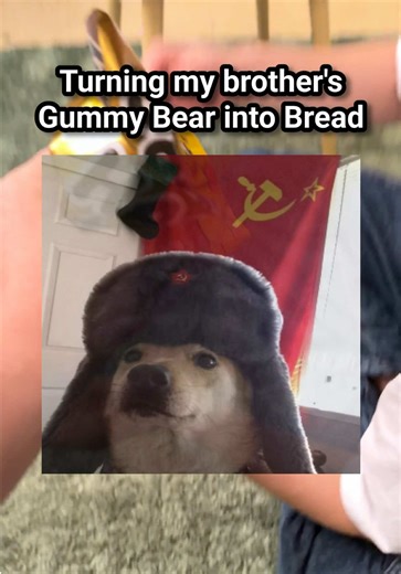 Transforming Gummy Bears into Bread Creation