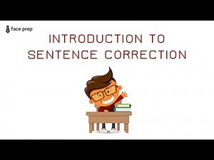 Introduction to Sentence Correction