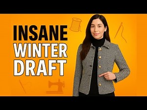 Drafting Jacket Is Easier Than You Think! Winter Pattern