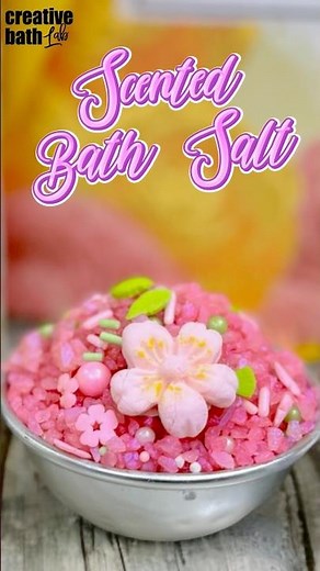 Scent Bath Salts Like A Pro! Easy Scent Recipe for Bath Salts!