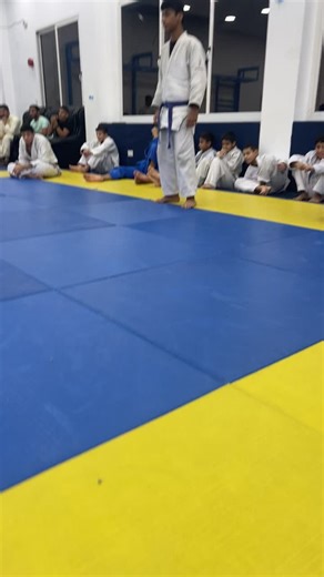 Martial Arts Training Session in a Dojo