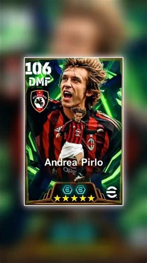 Best Training Guide To 106 Rated Andrea Pirlo In eFootball 2026 Mobile | #efootball
