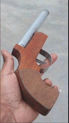 How to make gun at home | Homemade gun