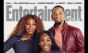 Will Smith, Serena & Venus Williams grace the Cover of Entertainment Weekly ahead of the Premiere of “King Richard”