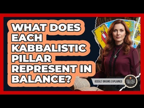 What Does Each Kabbalistic Pillar Represent In Balance?