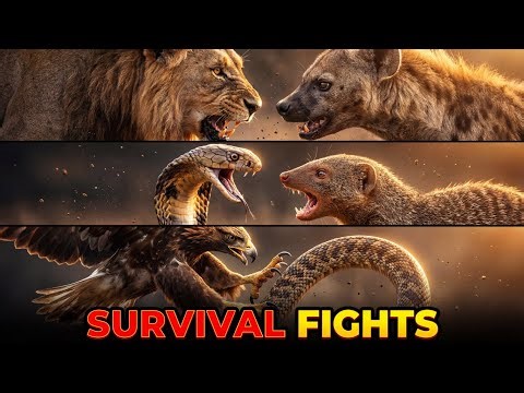 Deadly Animal Showdowns You Shouldn’t Watch Alone 😨 #animals #facts