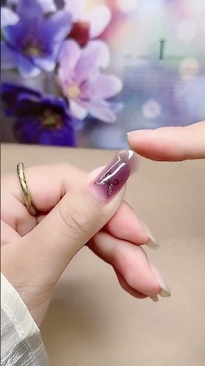 The Ultimate DIY Butterfly Gel Nails in Under 5 Minutes! 🦋✨ Part-98 #NailArt #NailDesign #DIYBeauty