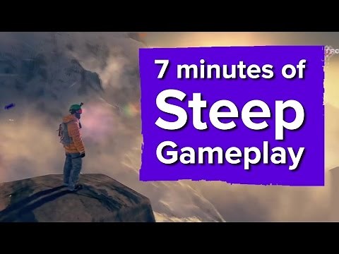7 minutes of Steep Gameplay - Ubisoft E3 2016
