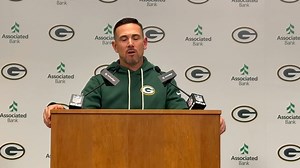Packers coach Matt LaFleur on Jordan Love bouncing back from INT vs. Bears