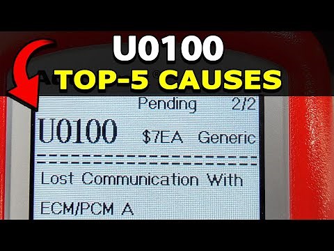 How To Fix U0100 Trouble Code: Lost Communication with ECM/PCM A. TOP-5 Possible Causes!