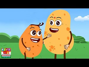 Aloo Kachaloo Cartoon Song, आलू कचालू, Hindi Balgeet and Children Videos