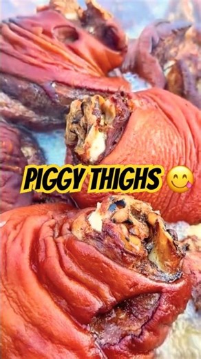 Piggy thighs. #chef #cooking #food #delicious #yummy #shorts