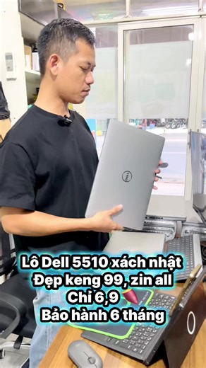 Dell 5510 xách nhật i5-10210U | Laptop cũ 15.6” pin ổn, bảo hành 6 tháng