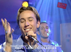 双语字幕现场 | 考古90年代男团 Code Red - Is There Someone Out There