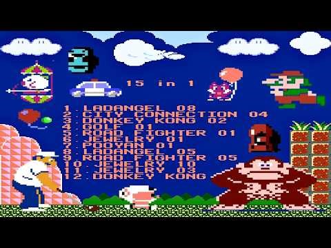 NES 15 in 1 Games : Best Classic Nintendo Gameplay