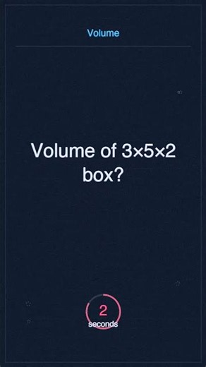Pause & solve! Volume — are you sharp enough? 🧠