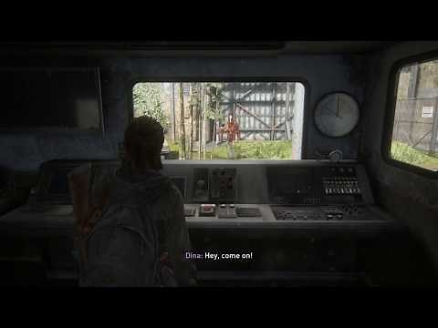 Main Gate Pass Code Clue Location & Answer - The Last of Us Part 2