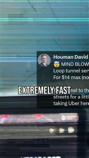 Vegas Loop: Boring Company's $14 Vegas Airport Ride #shorts