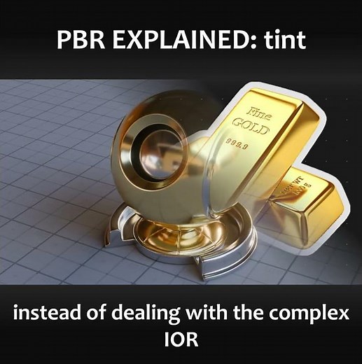 Specular tint: PBR explained #blender #pbr #tutorial #unrealengine #unity