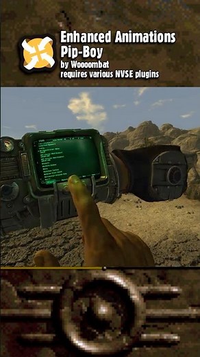 Button Animations for the Pip-Boy in #Fallout New Vegas