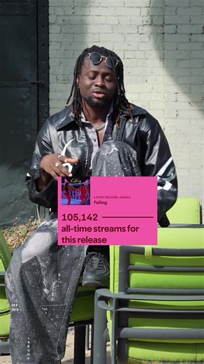 More than 100k streams on Spotify already, let’s go to 500k 😍😍 Song: “Falling” by Madara Dusal X @djlucasbeat (Song link in my Bio🔥)