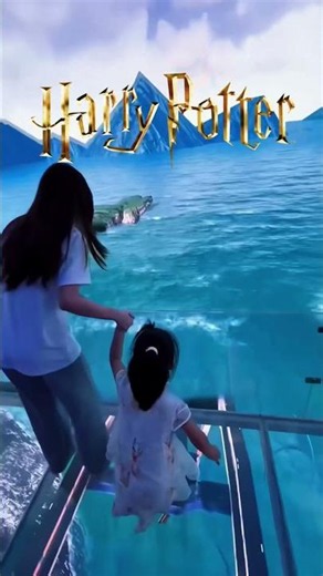 Harry Potter illusion chamber 🫣😱