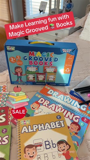 Make Learning Fun with Magic Grooved Books