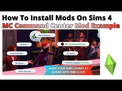 How To Install MC Command Center Mod For Sims 4 | 2025