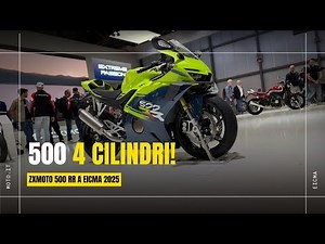 ZXmoto 500 RR at EICMA 2025: new 80 hp four-cylinder!
