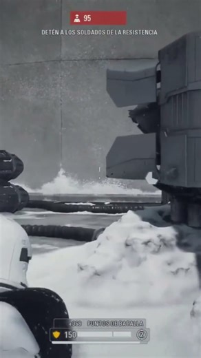 Specialist FRONTLINE Sniper in Starkiller Base ❄️🔥 #starwarsbattlefront2 #starwars