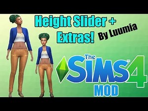 CAS Height + Extras Mod Review | Sims 4