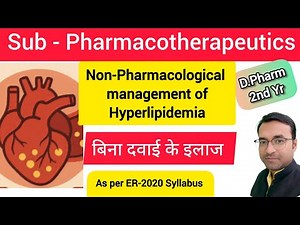 Non-Pharmacological Management of Hyperlipidemia Diet, Exercise & Lifestyle Changes | pharmacy Guide
