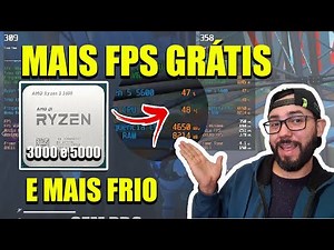 ✅ RYZEN com MAIS FPS e mais FRIO, PBO TUTORIAL 2023 e TESTE EM JOGOS #fpsryzen #fortnite #warzone