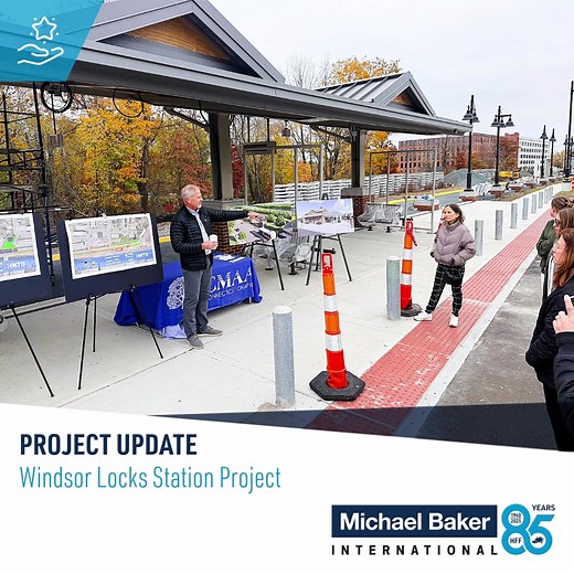 Michael Baker International colleagues joined the Construction...