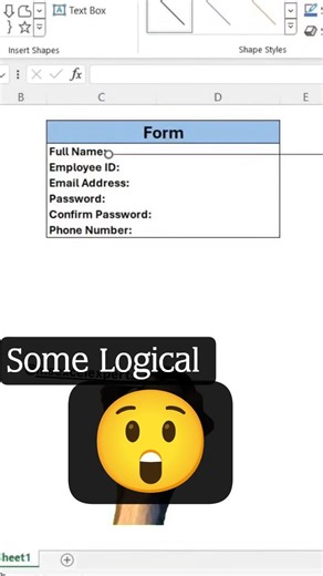 Excel Label Creation| Excel trick #excelformulas @shinywar