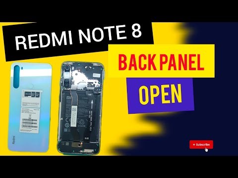 REDMI NOTE 8 BACK PANEL OPEN | HOW TO REPLACE REDMI NOTE 8 BACK PANEL#new #redmi #mi