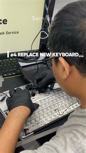 REPLACE KEYBOARD MAC PRO 2012
