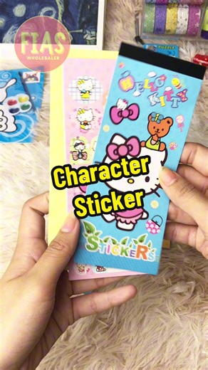 Adorable Character Stickers for Kids - Perfect Party Loot Bag Addition!
