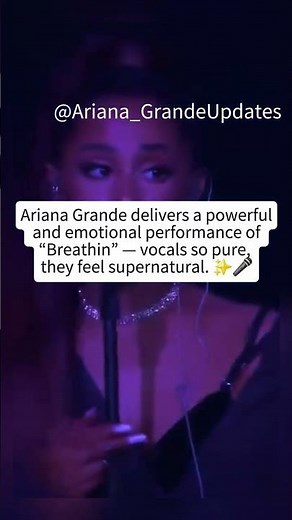 Ariana Grande’s “Breathin” LIVE at Capital Up Close 2018 | Vocals That Touch the Soul ✨🎤