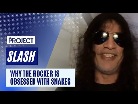 Guns N' Roses Slash Reveals Why He So Obsessed With Snakes