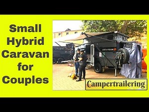 Small Hybrid Caravan for Couples.