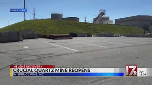 Quartz mine reopens near Spruce Pine in NC mountains