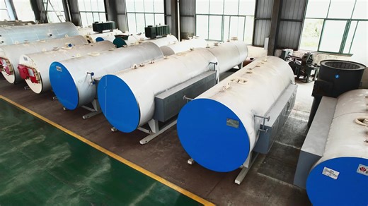 High Efficiency Horizontal Electric Steam Generator Boiler Low Pressure Large Scale for Industrial Production